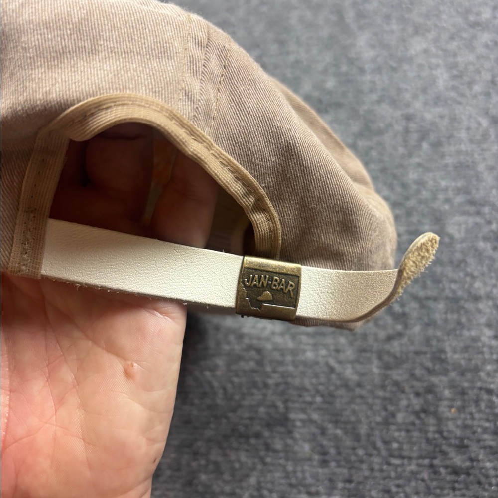 CHEVROLET Vintage Tan Adjustable Baseball Hat “100,000 Mile Club” One Size Fits - Picture 3 of 6
